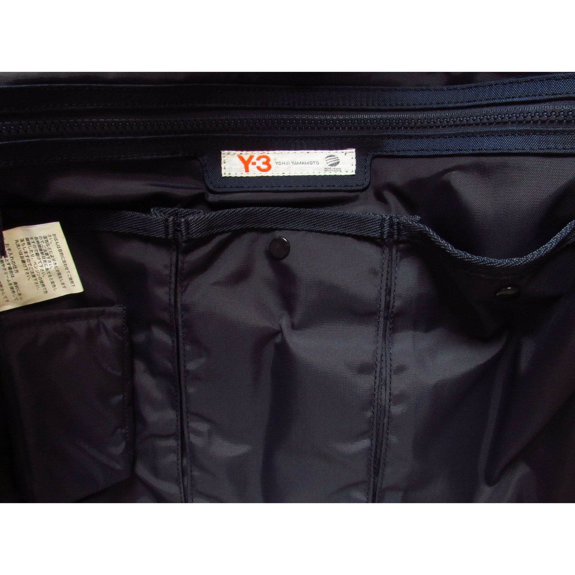 Handbags y-3-yohji-yamamoto-marine-messenger-bag Black