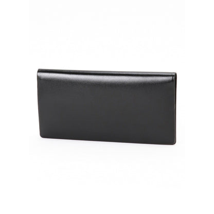 Yohji Yamamoto Wallets & Money Clips 19cm x 9.5cm x 1.8 cm / Black / Cow Leather Yohji Yamamoto Long Wallet